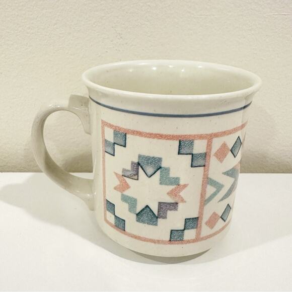 Vintage Otagiri Santa Fe Japan Western Southwestern Coffee Mug Tea Cup - Picture 1 of 4